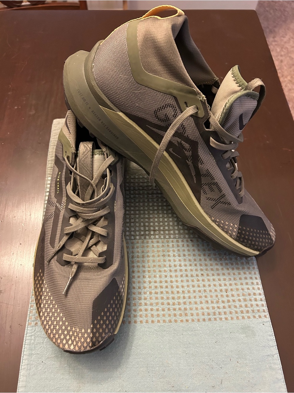 Nike Pegasus Trail GORE-TEX Mens size 13🤘 Olive and Tan